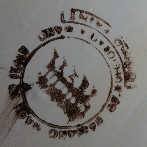 Vintage Italian Bassano Porcelain Fruit Basket Mojalica Style MCM - Picture 10 of 15